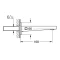 Излив для ванны 168 мм Grohe Plus 13404AL3 Излив для ванны 168 мм Grohe Plus 13404AL3 - 2