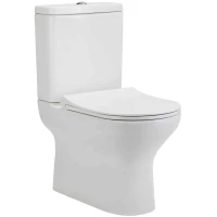 Унитаз-компакт beWash Anlagen 77403401 с сиденьем микролифт, белый