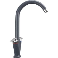 Смеситель для кухни Ulgran антрацит U-011-343