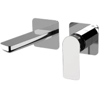 Смеситель для раковины Remer Infinity I15PL встраиваемый, без донного клапана, хром