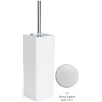 Ёршик Stil Haus Living LV12A(03) напольный, хром/белый матовый