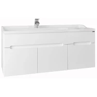 Тумба белый глянец 120 см Санта Лондон 224032