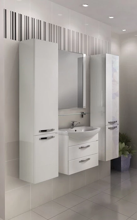 

Комплект мебели белый 65 см Акватон Ария 1A123301AA010 + 1WH207782 + 1A133702AA010