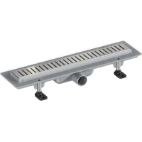 Душевой трап (лоток) Good Door ТЛ00002 45 см, с решеткой, перфорированный, нержавеющая сталь