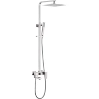 Душевая система Abber Daheim AF8216SPL 250 мм, со смесителем, сатин