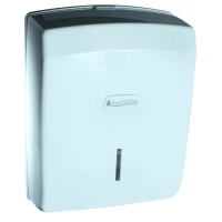 Диспенсер для бумажных полотенец Sanibano AH6100PB/P белый