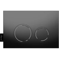 Кнопка смыва Jacob Delafon E38066-BMT для инсталляции, черный матовый