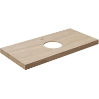 Столешница 100 см бежевый матовый для накладных раковин Kerama Marazzi Canaletto Риальто CN100.SG560420R