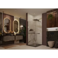 Неподвижная перегородка 90x200 см Ambassador Walk-in 15031236 прозрачное