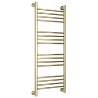 Полотенцесушитель водяной 1000x400 перемычка выгнутая шампань Сунержа Богема+ 020-0221-1040