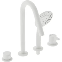 Смеситель на борт ванны Cezares Leaf LEAF-BVDM4-BIO