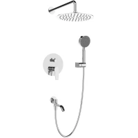 Душевой комплект 250 мм BelBagno Ancona ANCONA-VDSET-CRM