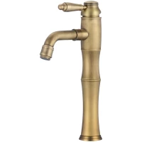 Смеситель для раковины Savol 66C S-006612C бронза