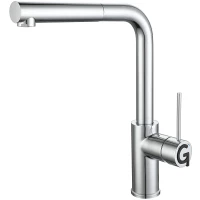 Смеситель для кухни Rivelato Albano 1573503 cromo с выдвижным изливом, хром