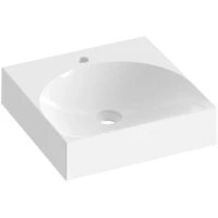 Раковина Ravak Lite XJX01245002 45x45 см, накладная, подвесная, белый