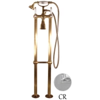 Смеситель напольный для ванны Rav Slezak Morava Retro MK550.5/2