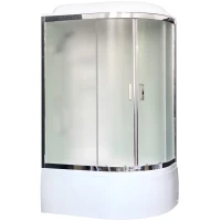 Душевая кабина 120x80x217 см Royal Bath RB8120BK3-WC-CH-L матовое