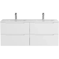 Тумба под раковину BelBagno Etna ETNA-1200-4C-SO-2-BL 120,2 см, подвесная, Bianco Lucido