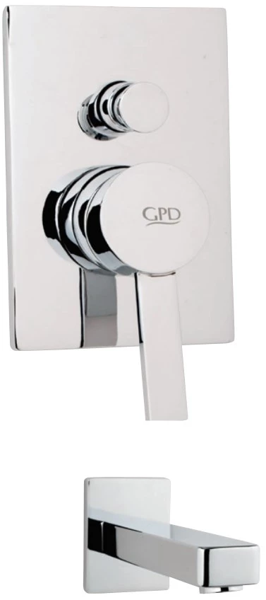 Смеситель для ванны GPD Quadro MAB90