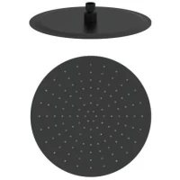 Верхний душ Wonzon & Woghand WW-88DP04-MB 300 мм, черный матовый