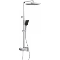 Душевая система Frap F2490 320x220 мм, со смесителем, хром