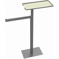 Комплект для туалета Boheme 10952-NB напольный, никель матовый