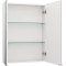 Зеркальный шкаф 60x80 см белый глянец R Misty Аура Э-Аур02060-01 - 5