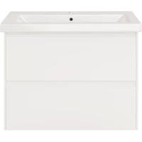 Тумба под раковину ASB-Mebel Анси 80945 76,4 см, подвесная, белый матовый
