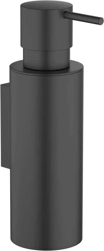 Дозатор для жидкого мыла Timo Saona 13339/03 250 мл, настенный, черный матовый гигиенический комплект timo saona 2339 00sm