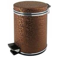 Мусорное ведро 3л, коричневый хром Camelos 03FDH-10-9