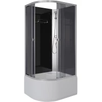 Душевая кабина 90x70x195 см Niagara E90/70/40R/TN/BK тонированное