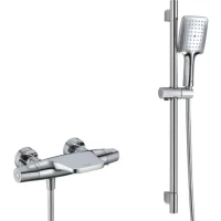 Термостат для ванны Savol SK-GR18D2-A с душевым гарнитуром, хром