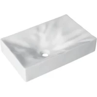 Раковина-чаша Gappo GT406 57,5x36 см, накладная, белый