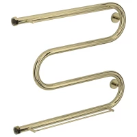 Полотенцесушитель водяной 500x650 шампань Сунержа М-образный +2 полки 020-4008-5065