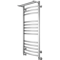 Полотенцесушитель водяной 1200x550 Larusso Гранд с полкой П11 4670078535528