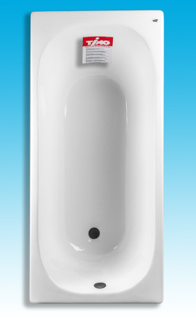 Чугунная ванна 150x70 см без ручек Timo Standard 3V H0000018 