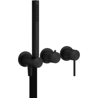 Смеситель для ванны Gessi Gessi316 54039#239 встраиваемый, черный матовый