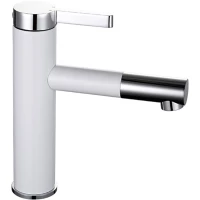 Смеситель для раковины Frap F1052-14 хром/белый