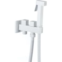 Гигиенический душ Savol S-FXQ011W с держателем, шлангом, белый матовый