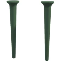 Комплект ножек для тумбы и пенала Cezares Idra 40445 43 см, Verde Opaco