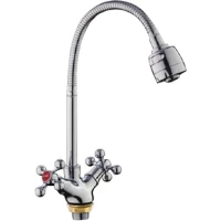 Смеситель для кухни Frap F4319 с гибким изливом, хром 