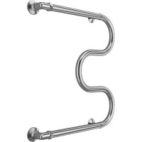 Полотенцесушитель водяной Terminus М-образный 4620768880933 532x600, бесшовный, хром