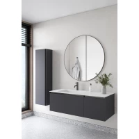 Комплект мебели Armadi Art Quatro Antracite 790-M2-120-A-A + 793-120-W-A + 545-100-GM 121 см L, подвесной, антрацит матовый