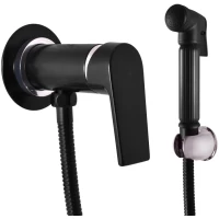 Гигиенический душ Rav Slezak CO147/1 со смесителем, хром/черный матовый