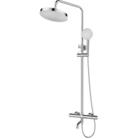 Душевая система Esbano Celine ESDSCELI-DSXR 248 мм, со смесителем, хром