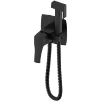 Гигиенический душ Wonzon & Woghand Flex WW-88829072-MB со смесителем, черный матовый