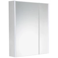 Зеркальный шкаф 67,8x81 см белый глянец Roca Up ZRU9303016