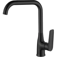 Смеситель для кухни Esko Lagos LG06B черный матовый