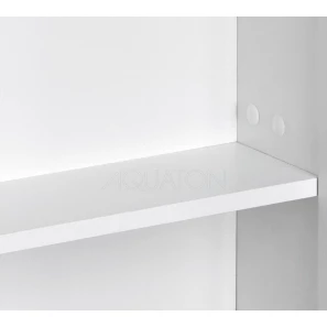 Изображение товара шкаф двустворчатый подвесной 40x75 см белый глянец акватон колибри 1a065403ko01l