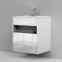 Тумба белый глянец 60 см Am.Pm Func M8FFUX0601WG